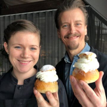 Zero waste-semla på Fotografiska
