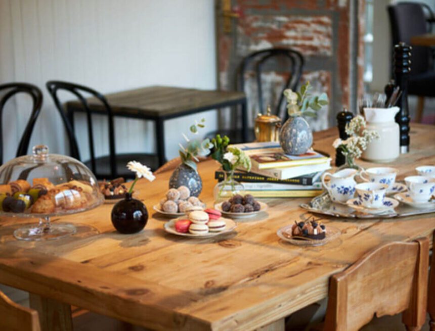 Mat och fika i Handelshuset