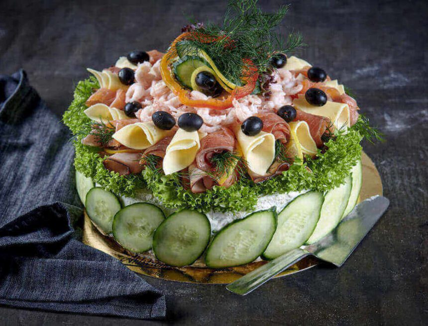 Dagens boktips – Smörgåstårtor och smörrebröd