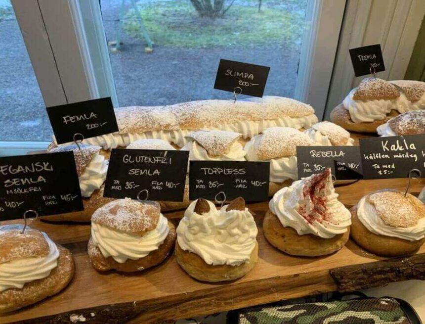 Högtryck på Nolbygårds ekobageri – ett besök i semmelverkstan