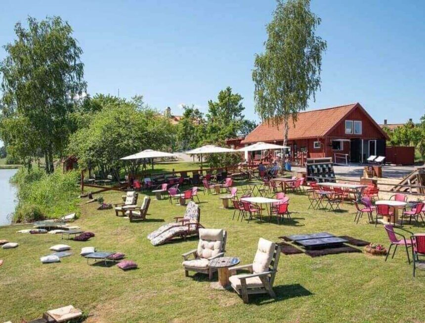 Fikaparadis vid Göta kanal