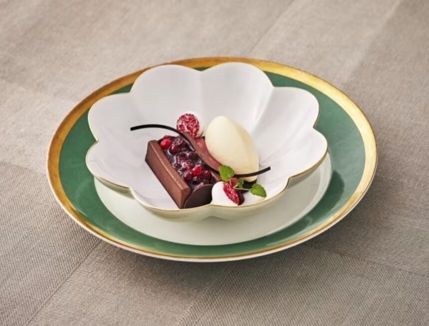 Stilfull Nobeldessert skapad av Annie Hesselstad