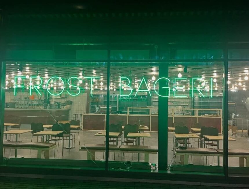 Smygpremiär för Frost bageri i Stockholm