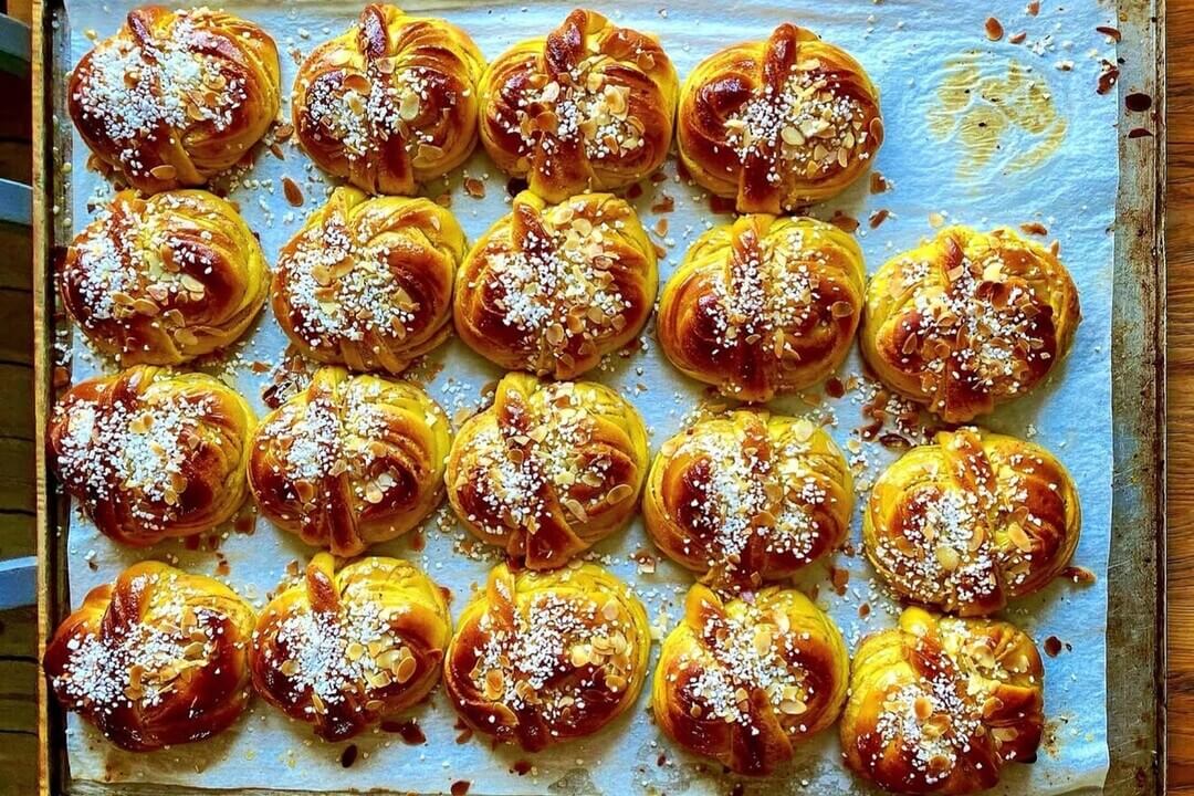 Foto: Enskedeparkens bageri Äntligen är det dags för saffran!